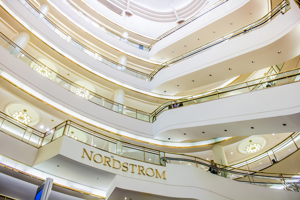 Photo of a Nordstrom inside a mall