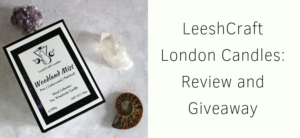 LeeshCraft London Candle Review Header