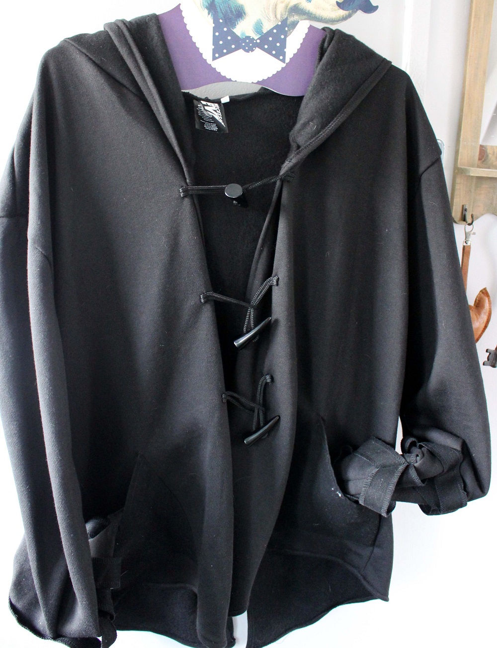 Necessary Evil Saturn Mens Ninja Hoody (2)