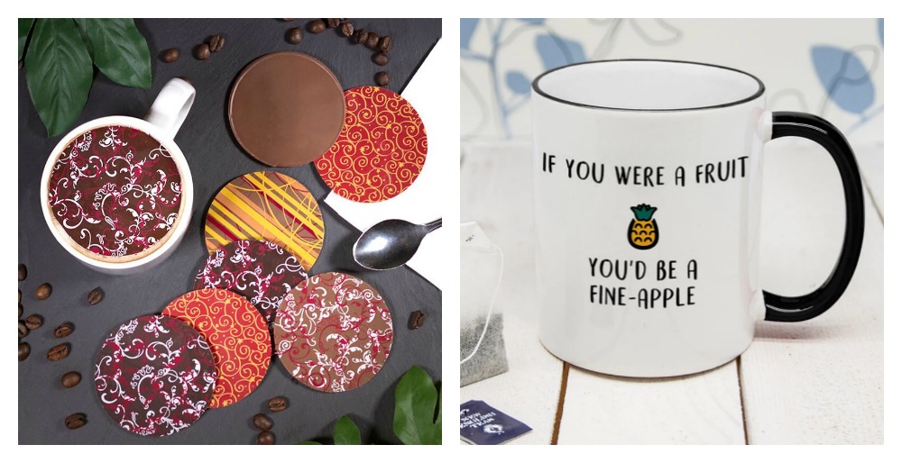 Chocolate Topitoffs Personalised Fineapple Mug