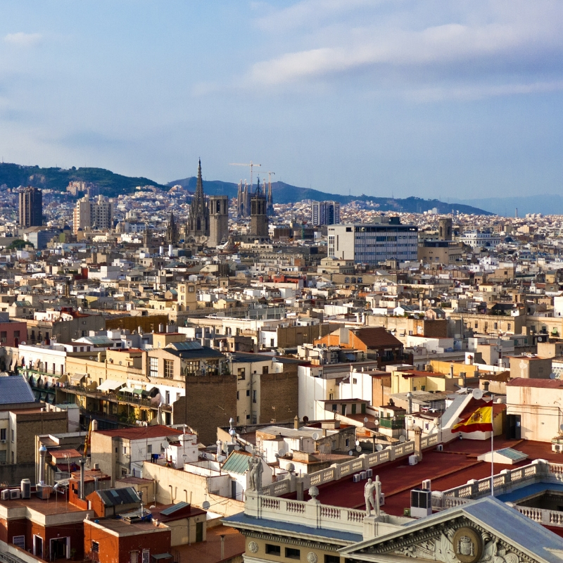 Panorama of Barcelona