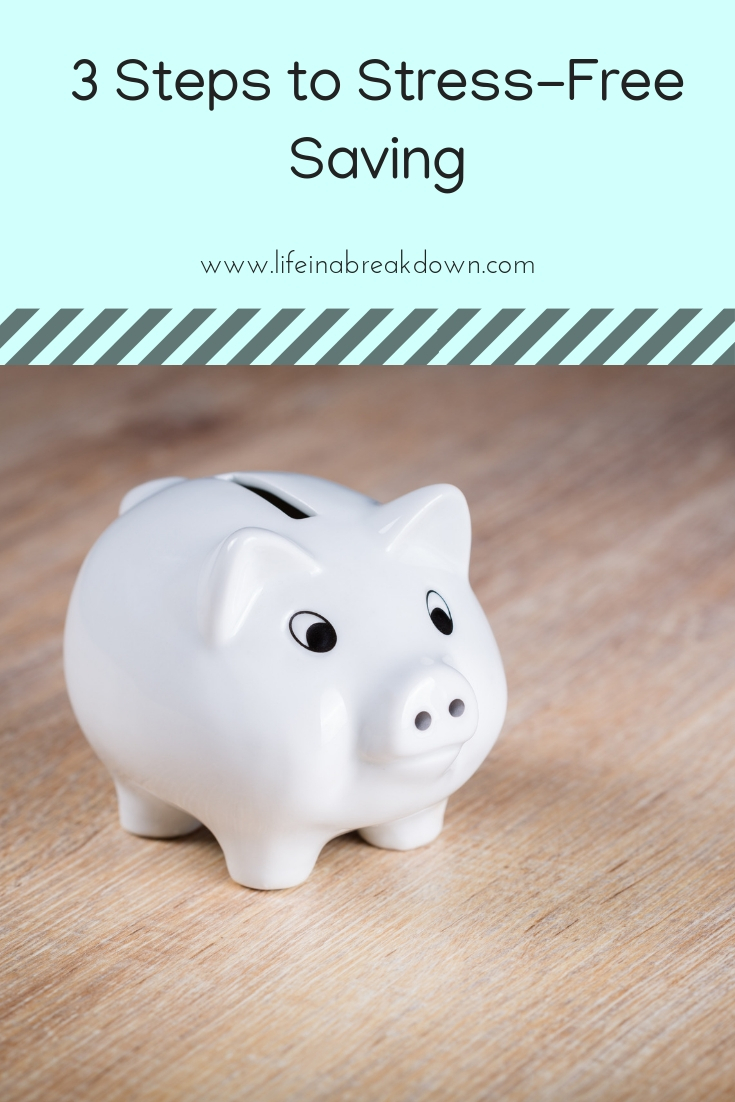 3 Steps to Stress-Free Saving