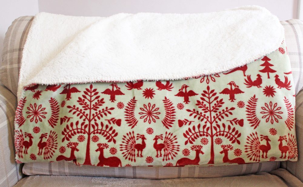 SCANDI SHERPA FLEECE THROW