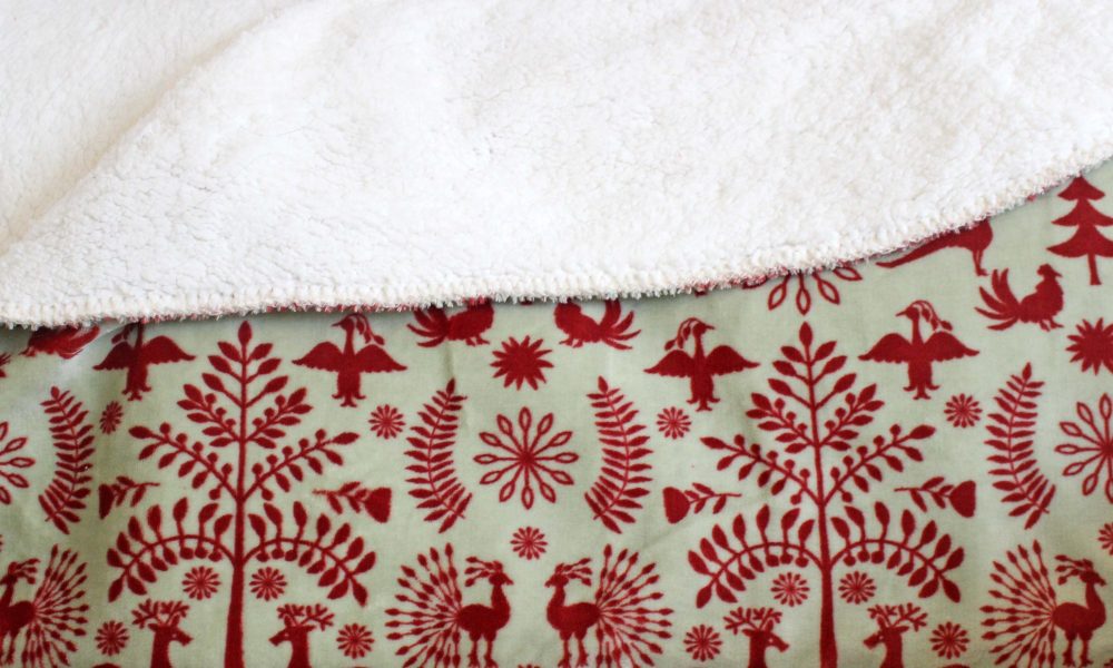SCANDI SHERPA FLEECE THROW