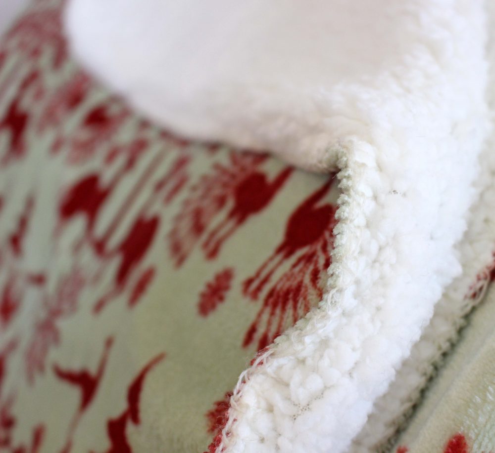 SCANDI SHERPA FLEECE THROW