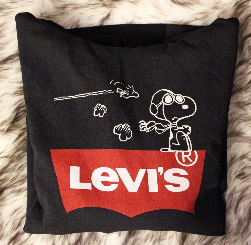 Levis X Peanuts Snoopy Graphic Logo Hoodie