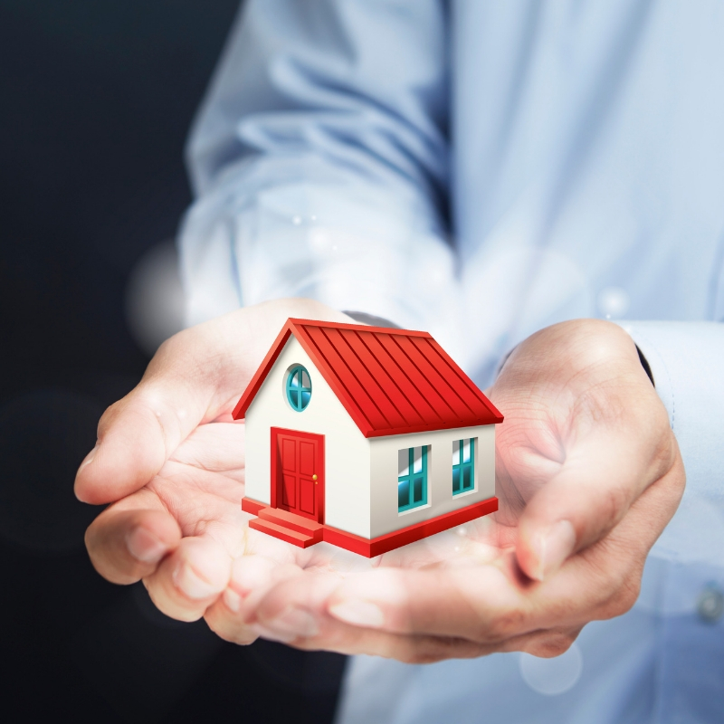 house held in hands