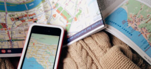picture of maps on top of a jumpers