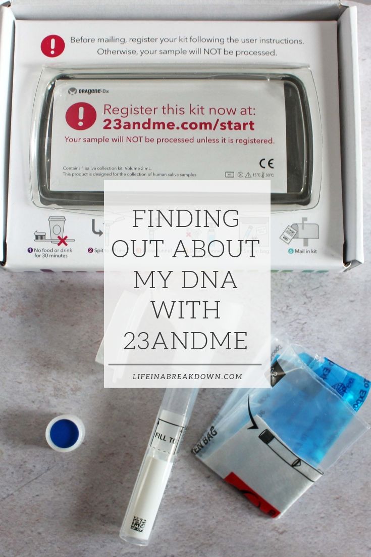 Finding Out About my DNA with 23andMe #23andMe #ancestry #health #healthandwellness