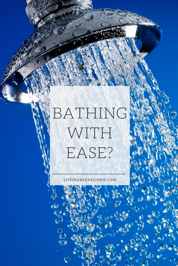Bathing With Ease #bathroom #mobility #bathing #washing #shower