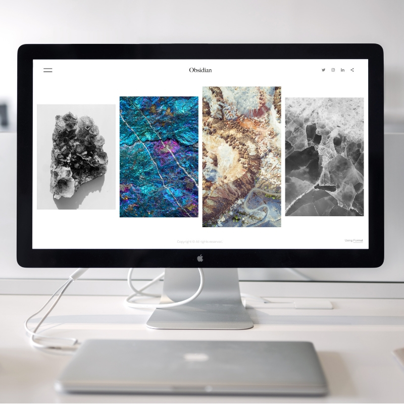 website view able on a mac computer