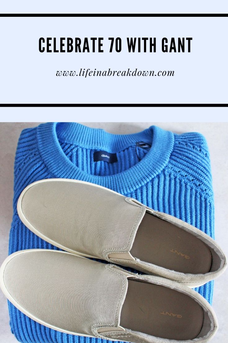 Celebrate 70 with Gant #fashion #fbloggers #trainers #sweater #musthave