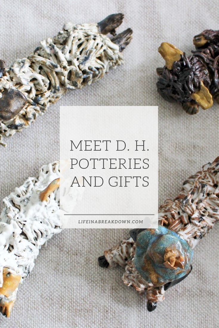 Meet D. H. Potteries and Gifts #pottery #gifts #handmade #shopping