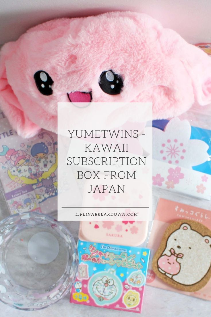 YumeTwins - Kawaii Subscription Box from Japan #kawaii #subscriptionbox #subscription #cute #japan