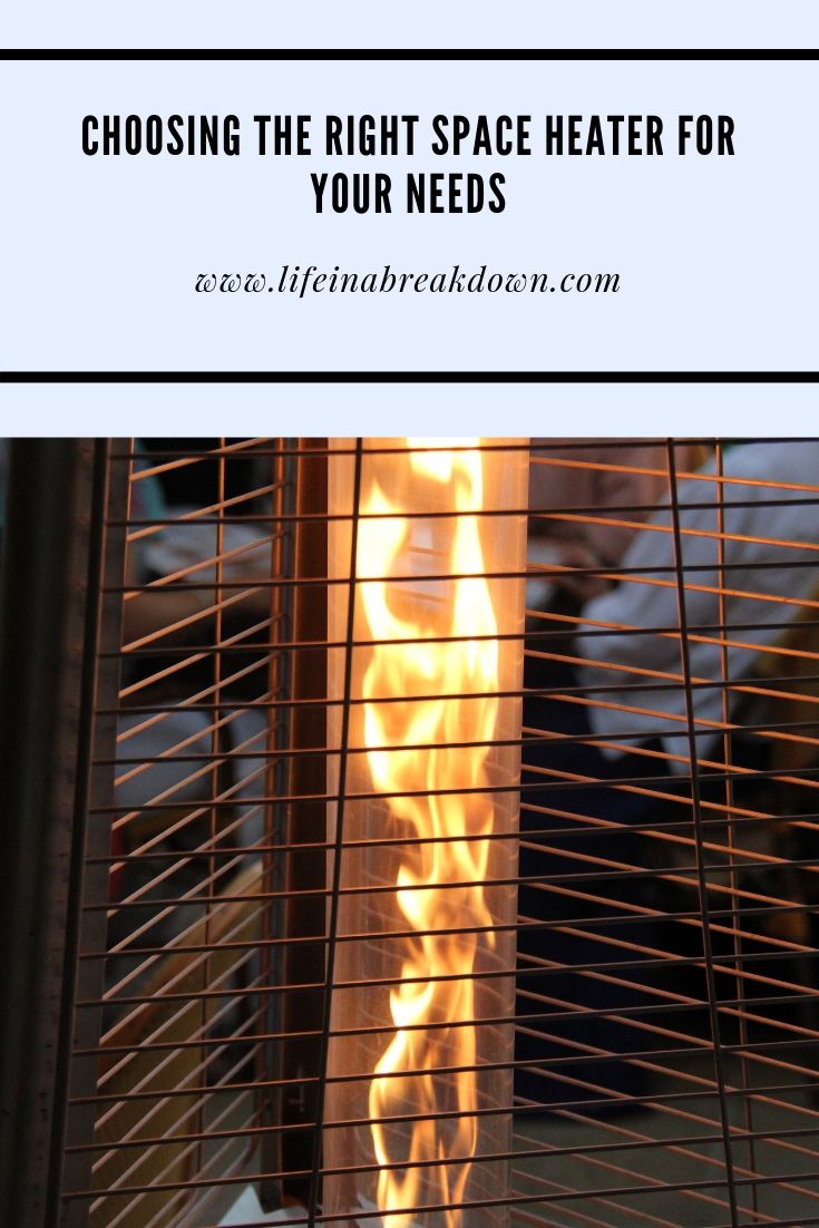 Choosing the Right Space Heater for Your Needs Pin Image