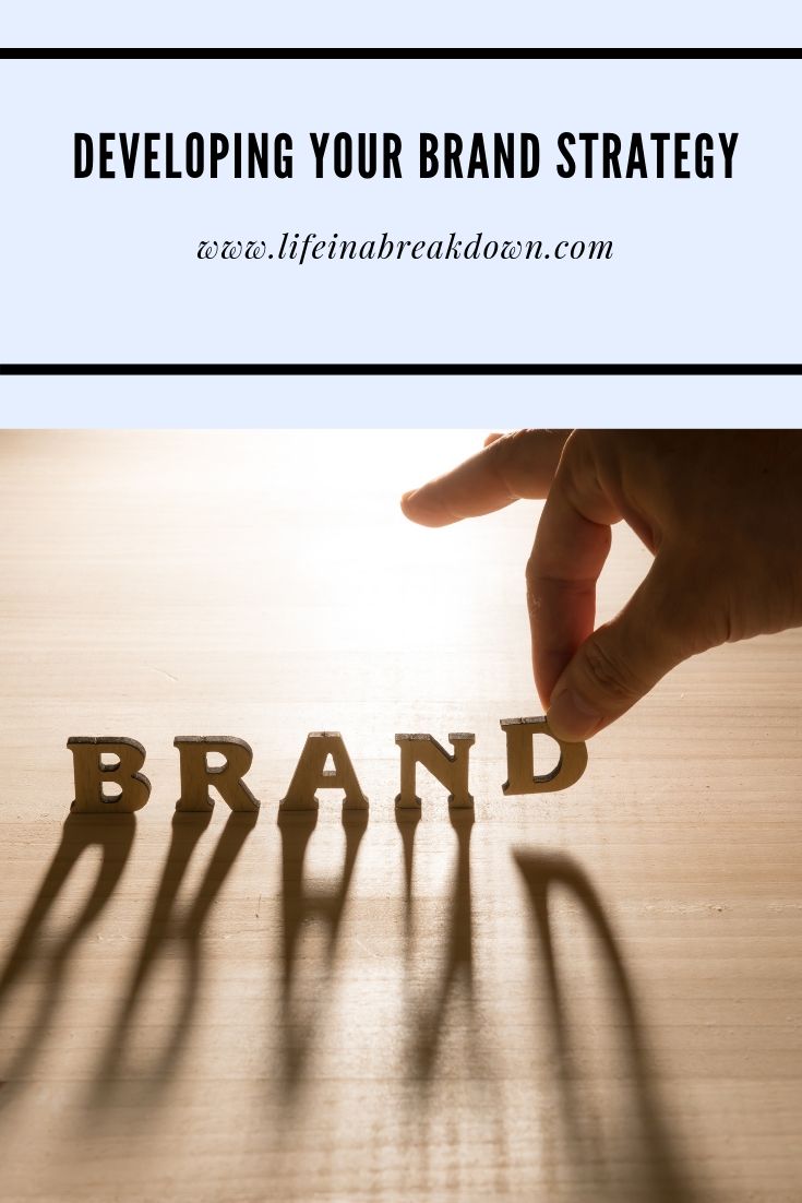 Developing Your Brand Strategy Pin Image