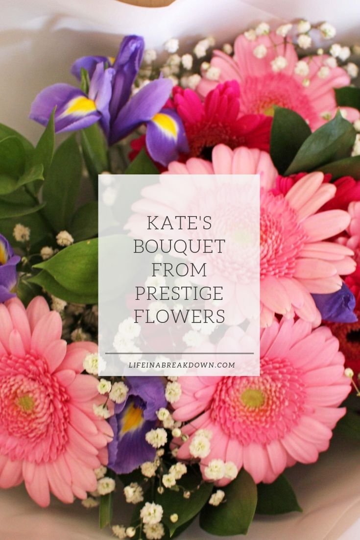 Kates Bouquet from Prestige Flowers Pin Image 1