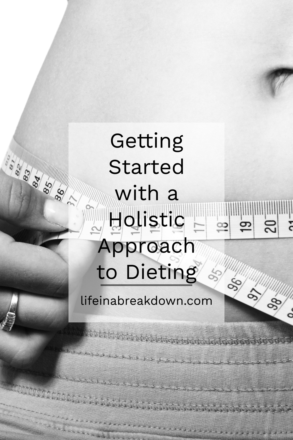 Getting Started with a Holistic Approach to Dieting