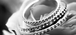selection of diamond rings