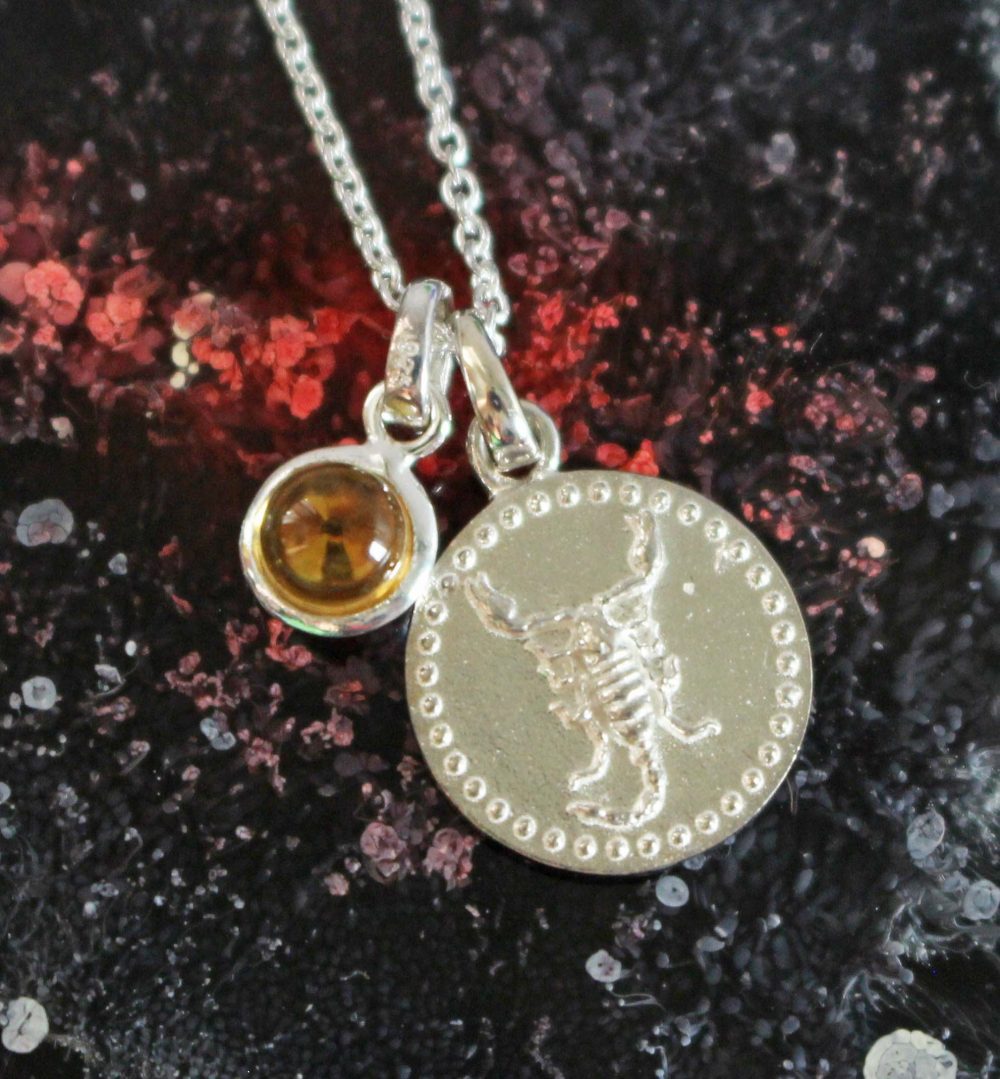Hersey and Son Horoscope Necklace