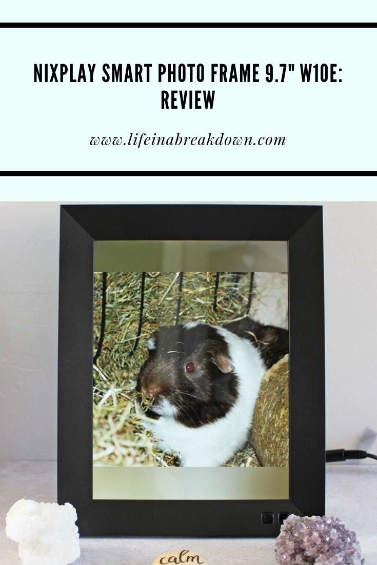 Nixplay Smart Photo Frame 9.7" W10E: Review #Photography #smartphotoframe #homedecor #homeideas