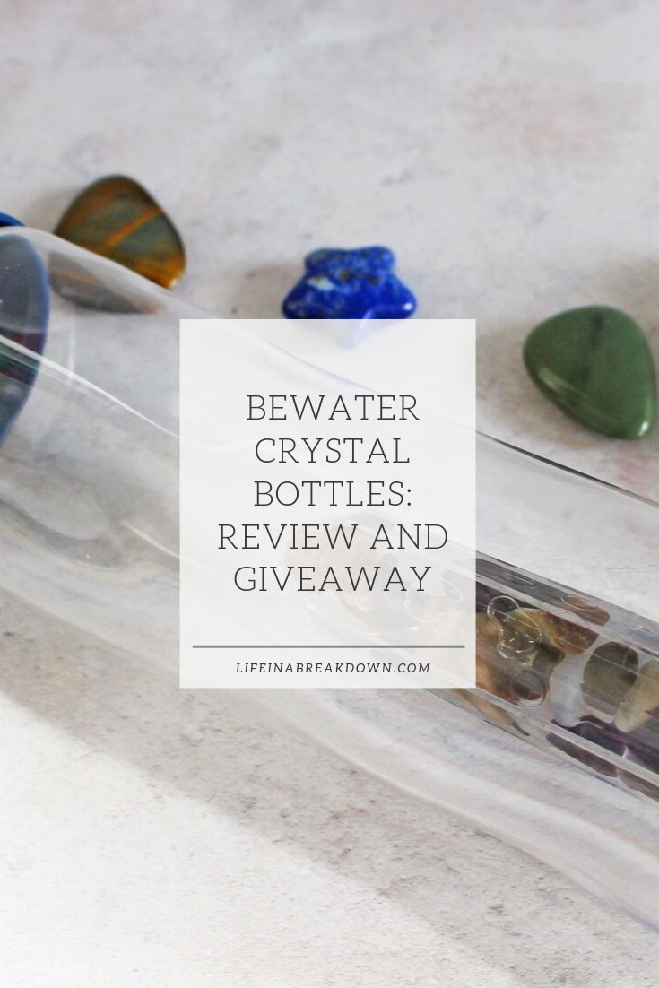 bewater Crystal Bottles Review and Giveaway #competition #review #giveaway #win #crystals #healing