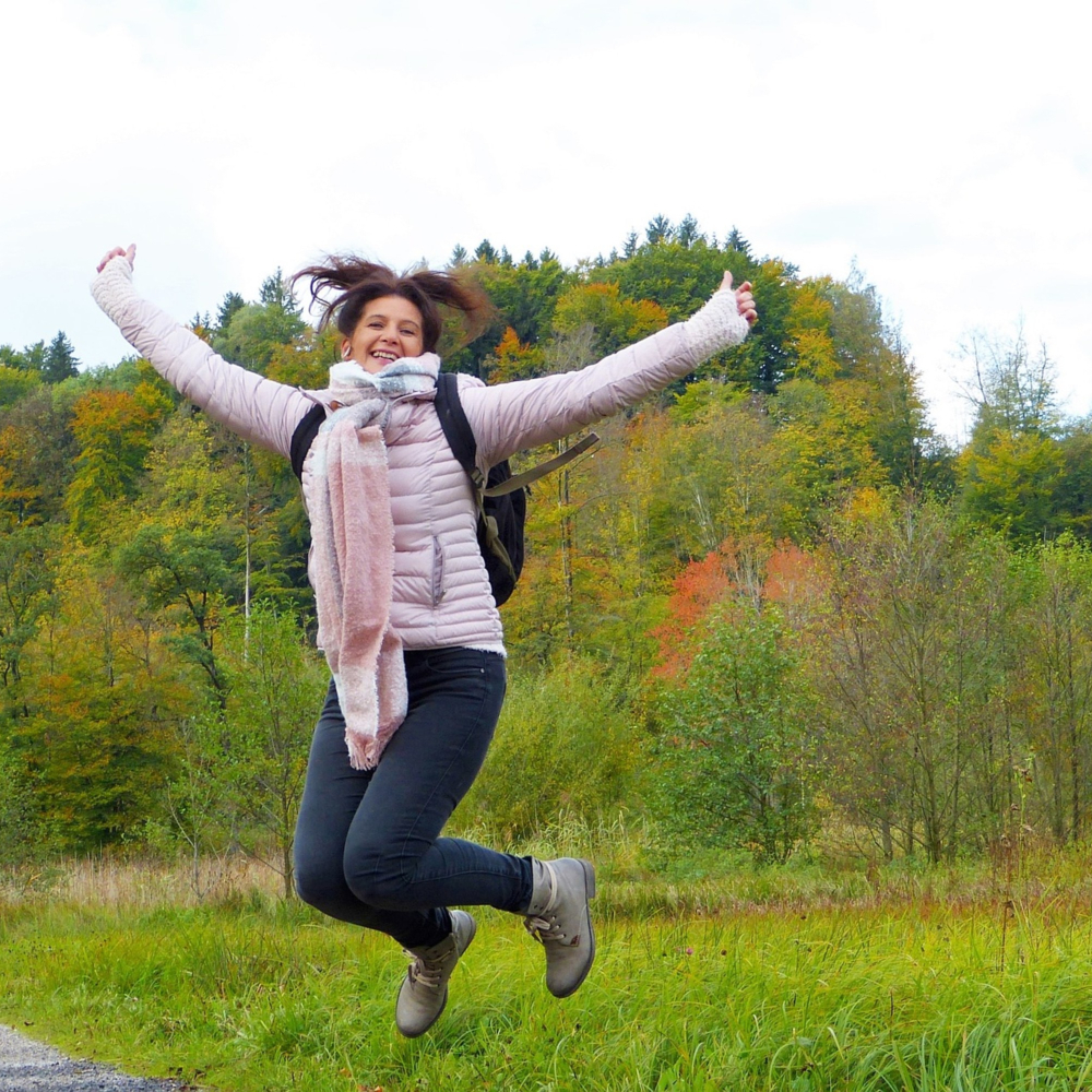 person jumping