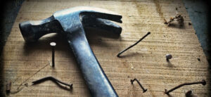 hammer and nails