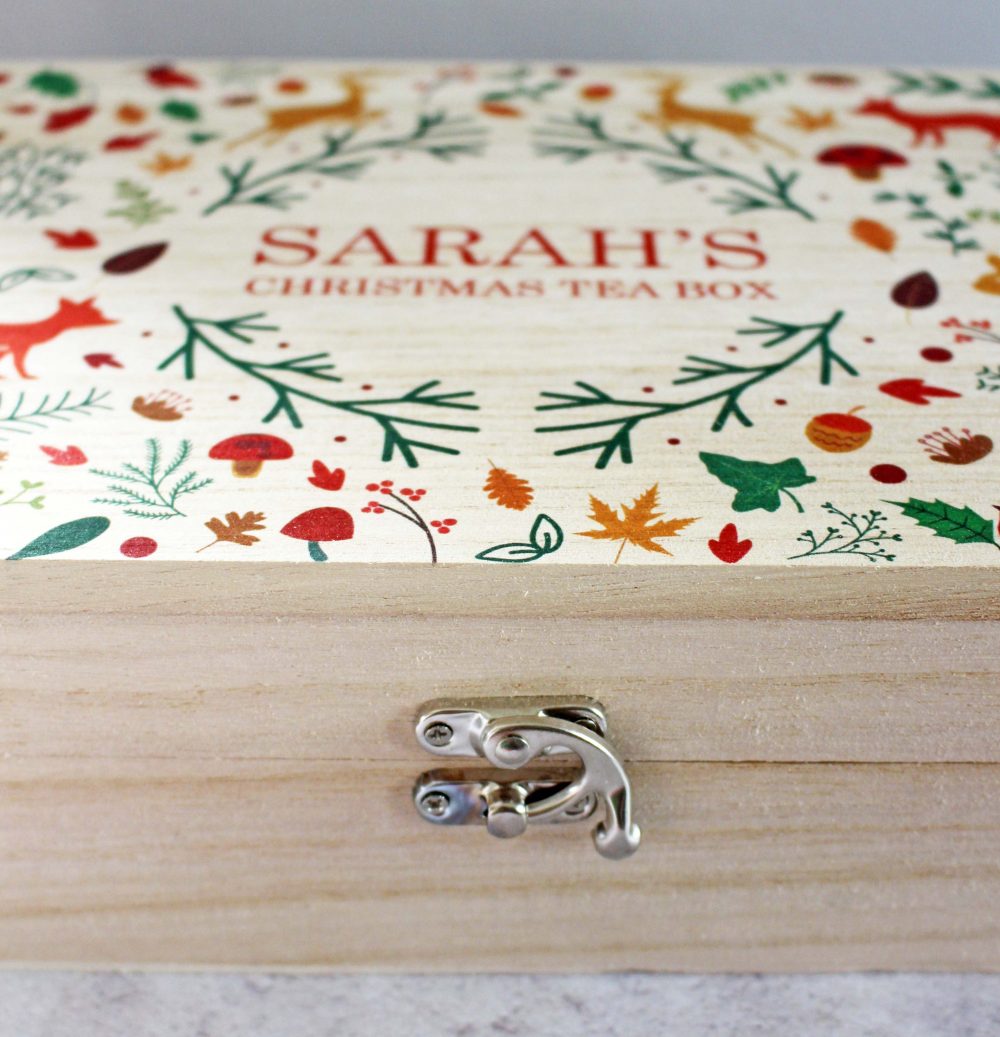 Festive Woodland Christmas Tea Box from Treat Republic Close To Front