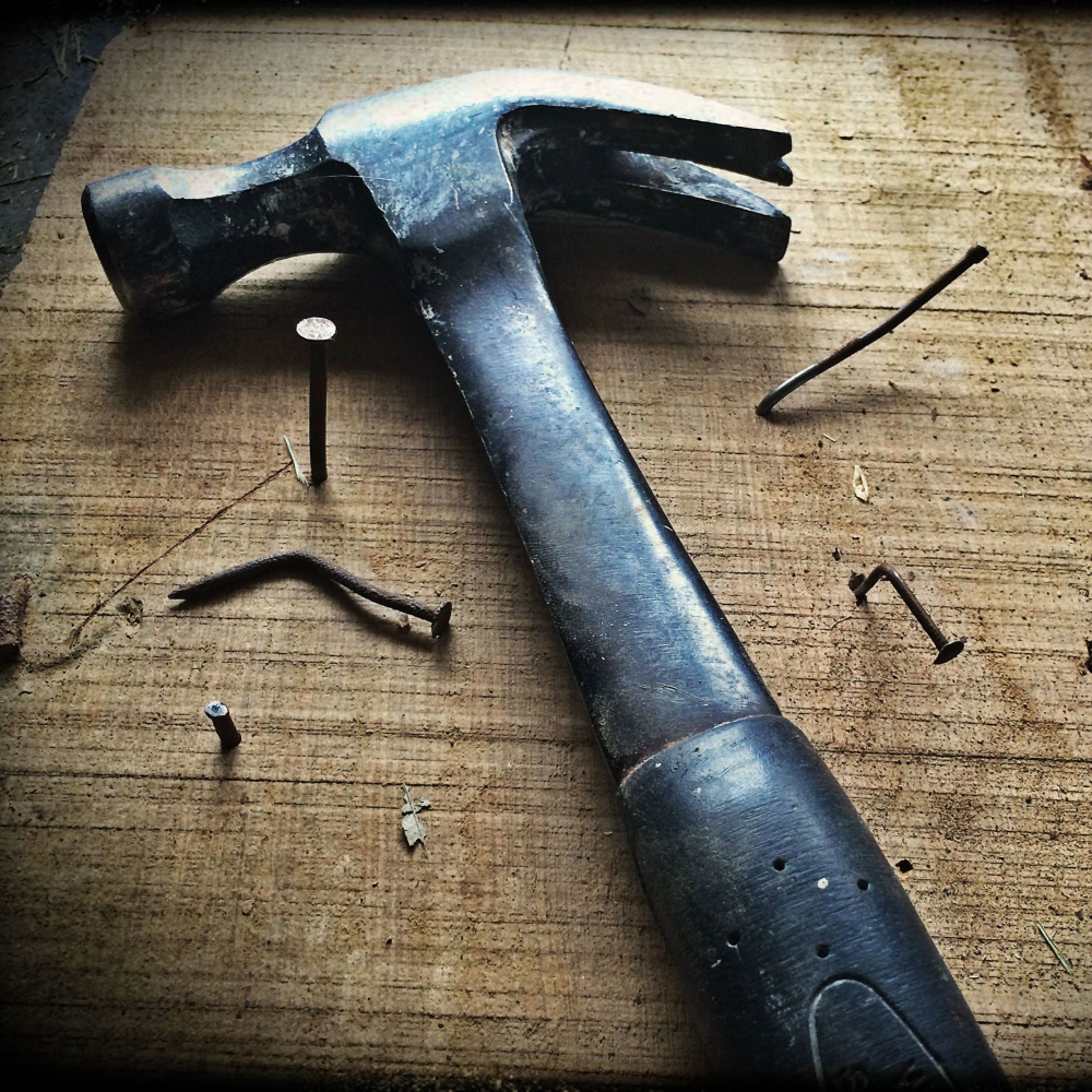 hammer and nails