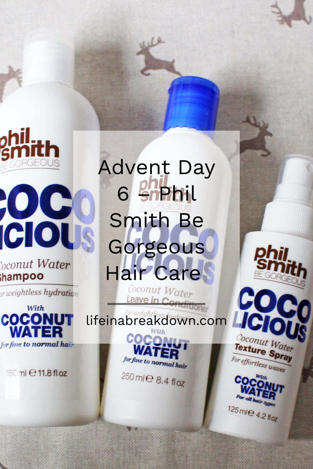 Advent Day 6 – Phil Smith Be Gorgeous Hair Care
