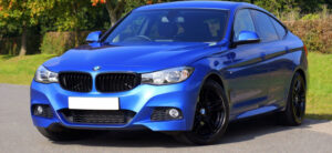 Blue BMW