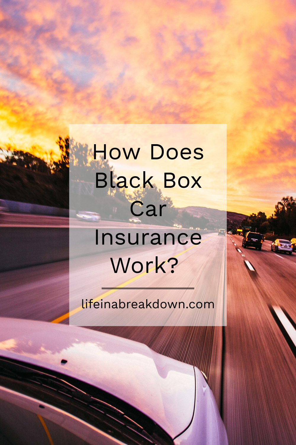 How Does Black Box Car Insurance Work? 