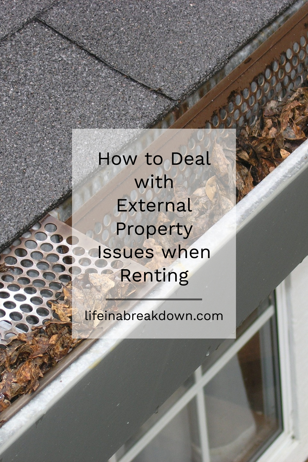 How to Deal with External Property Issues when Renting