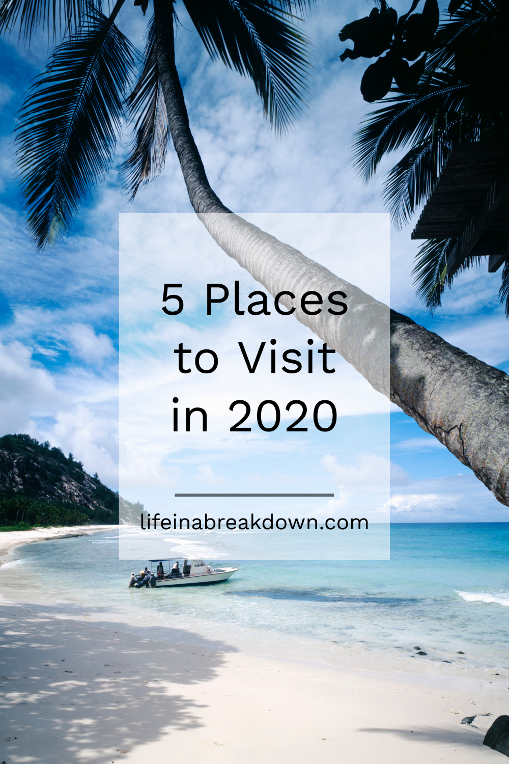 5 Places to Visit in 2020