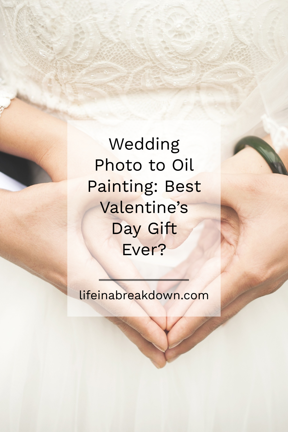 Wedding Photo to Oil Painting: Best Valentine’s Day Gift Ever?