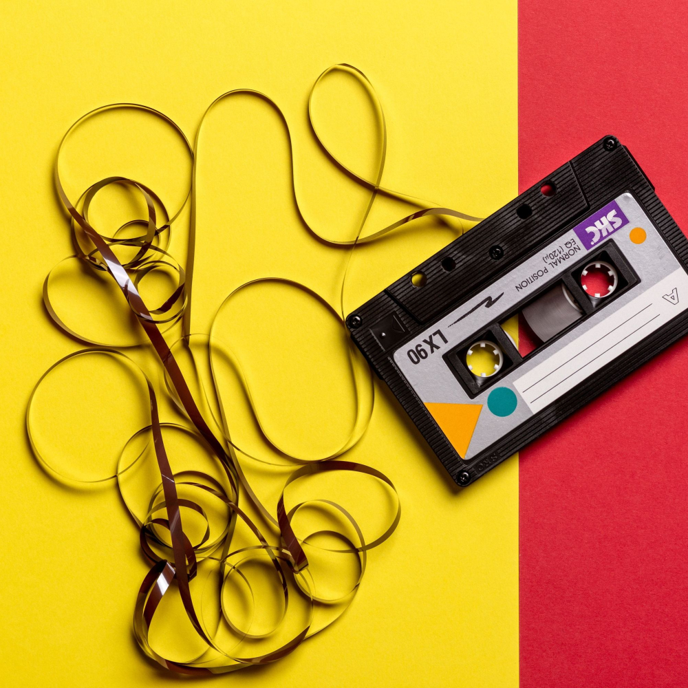 unwound tape