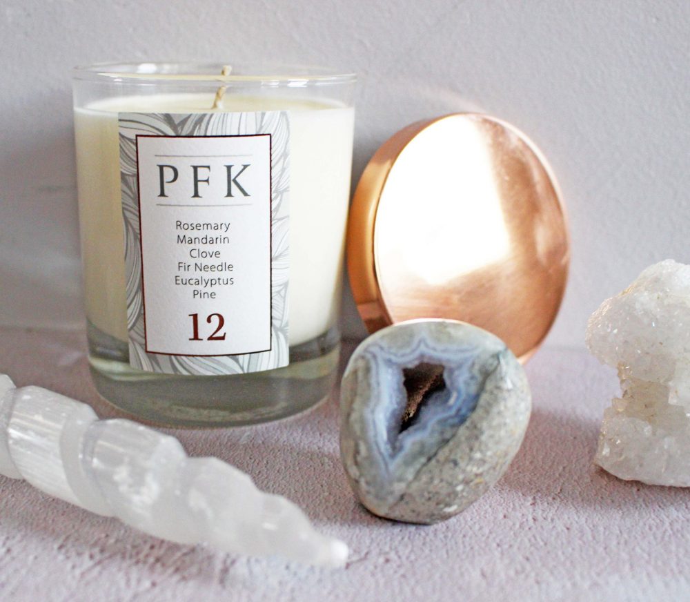 PFK Wellbeing fragrance 12 - large candle with lid