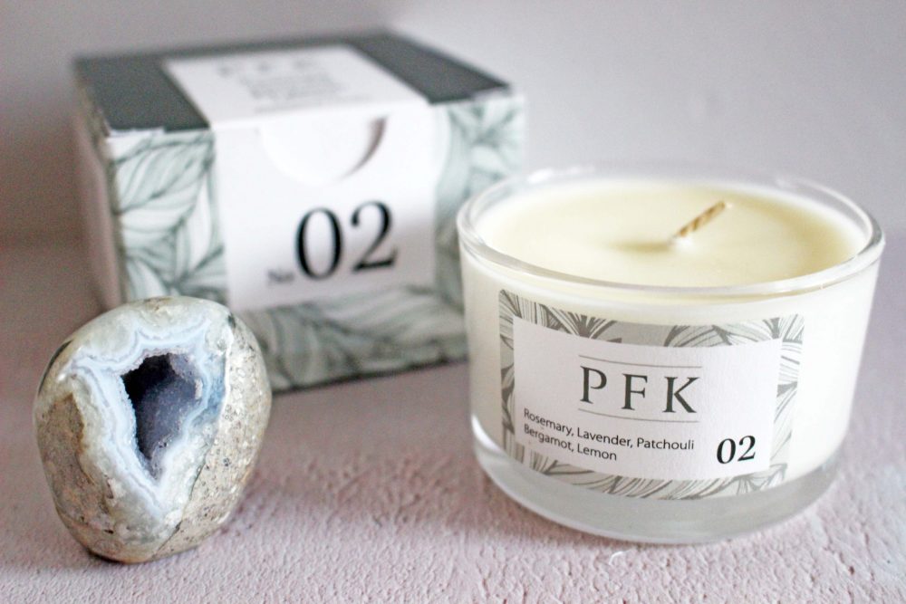PFK Wellbeing fragrance 2 - small candle