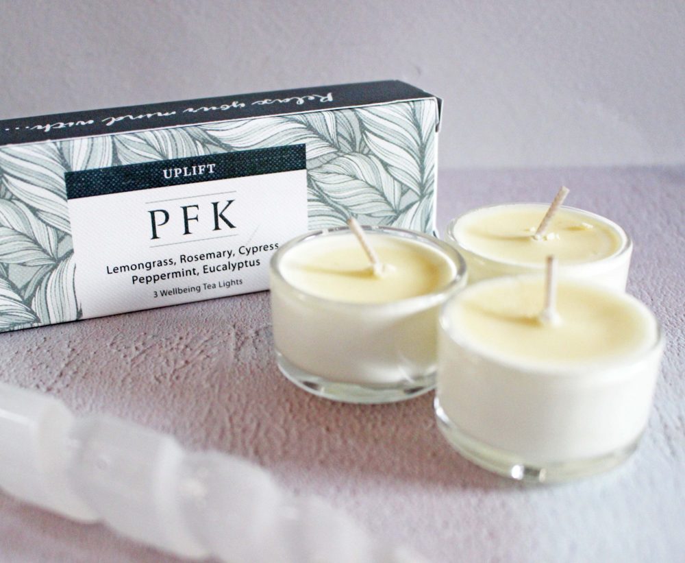 PFK Wellbeing fragrance 3 - tealights