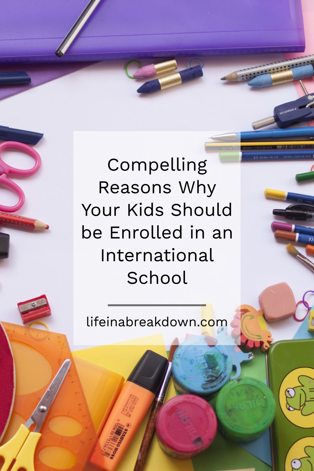 Why You Should Enrol Your Children in an International School