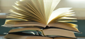 books sat open