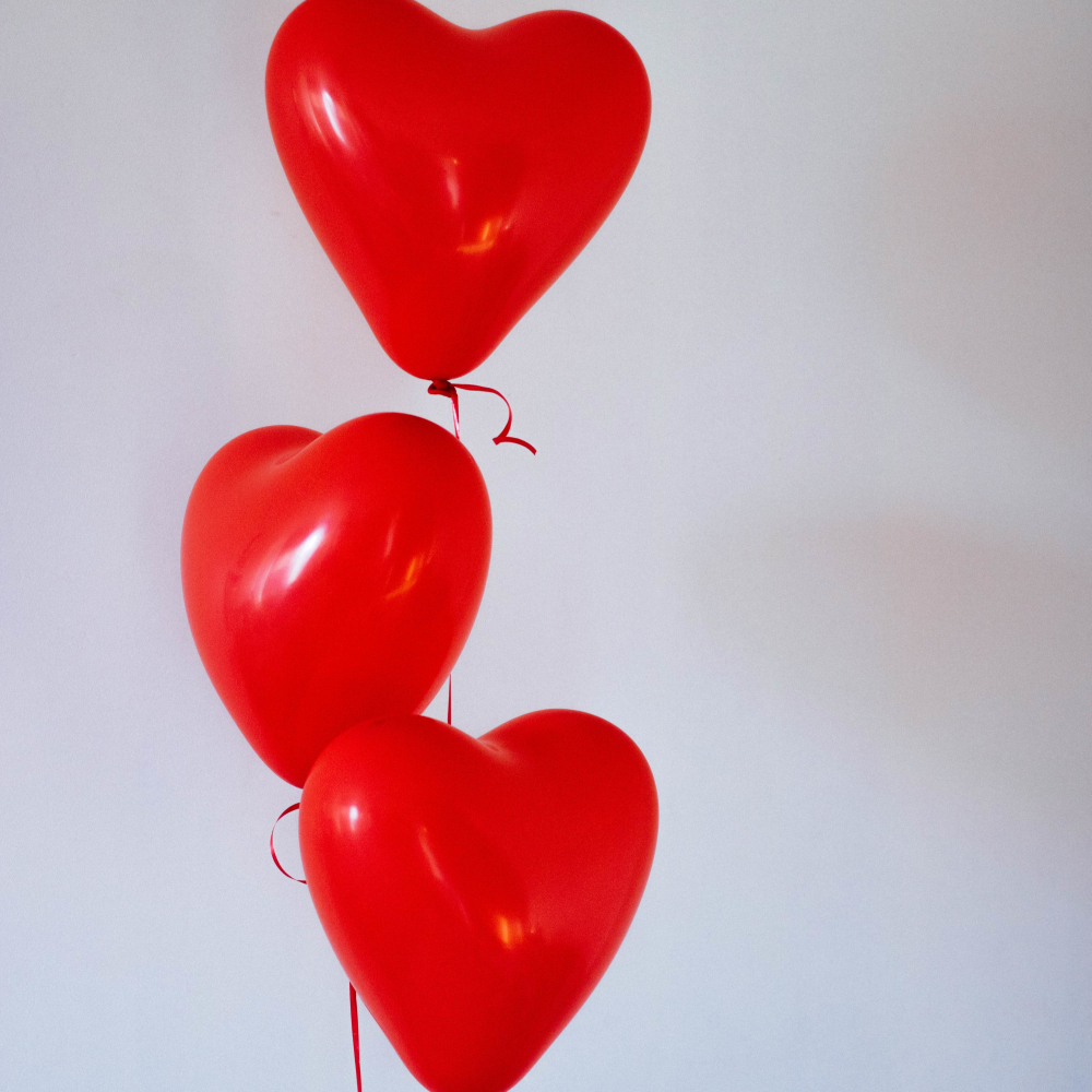 heart balloons