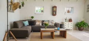 open lounge area