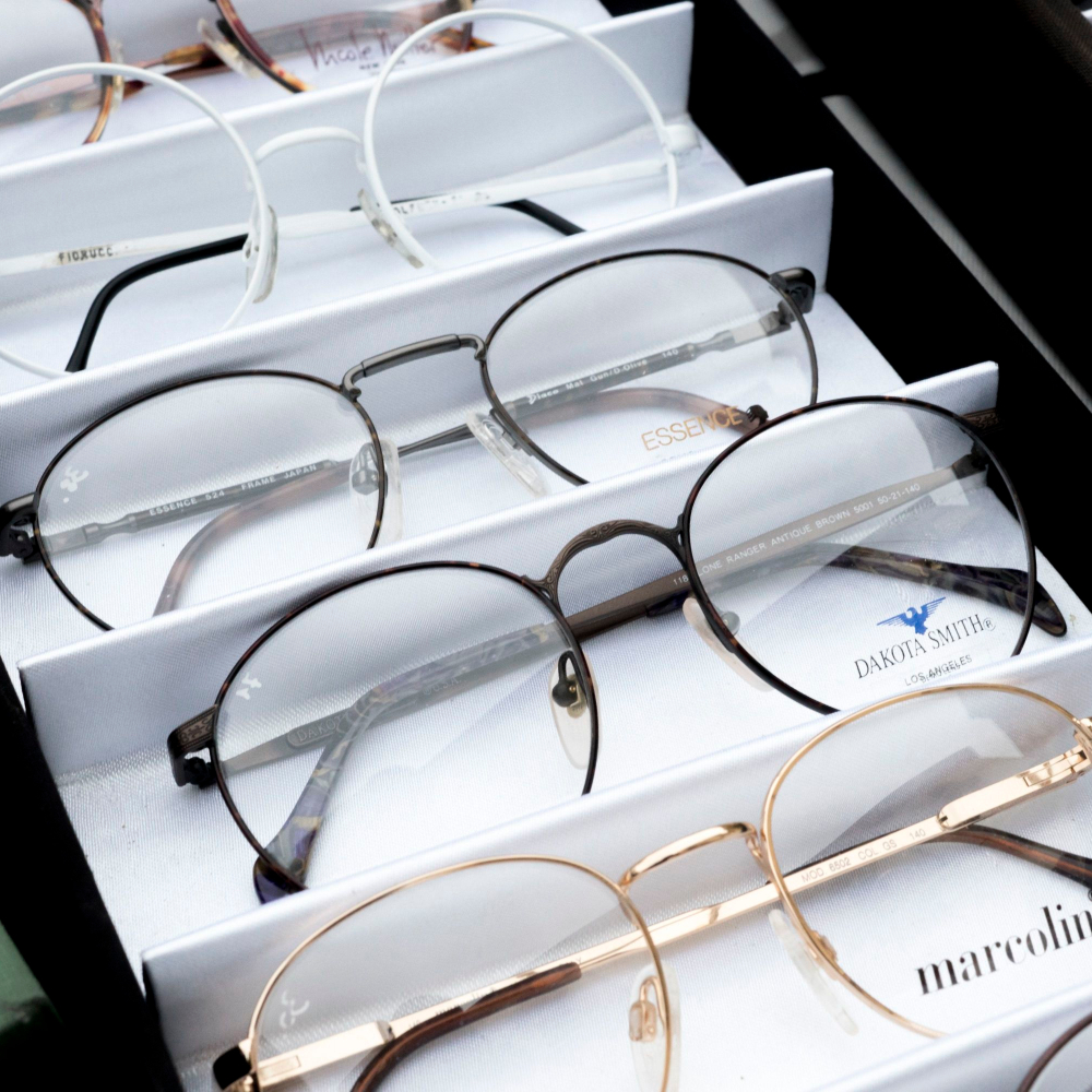 selection of glasses