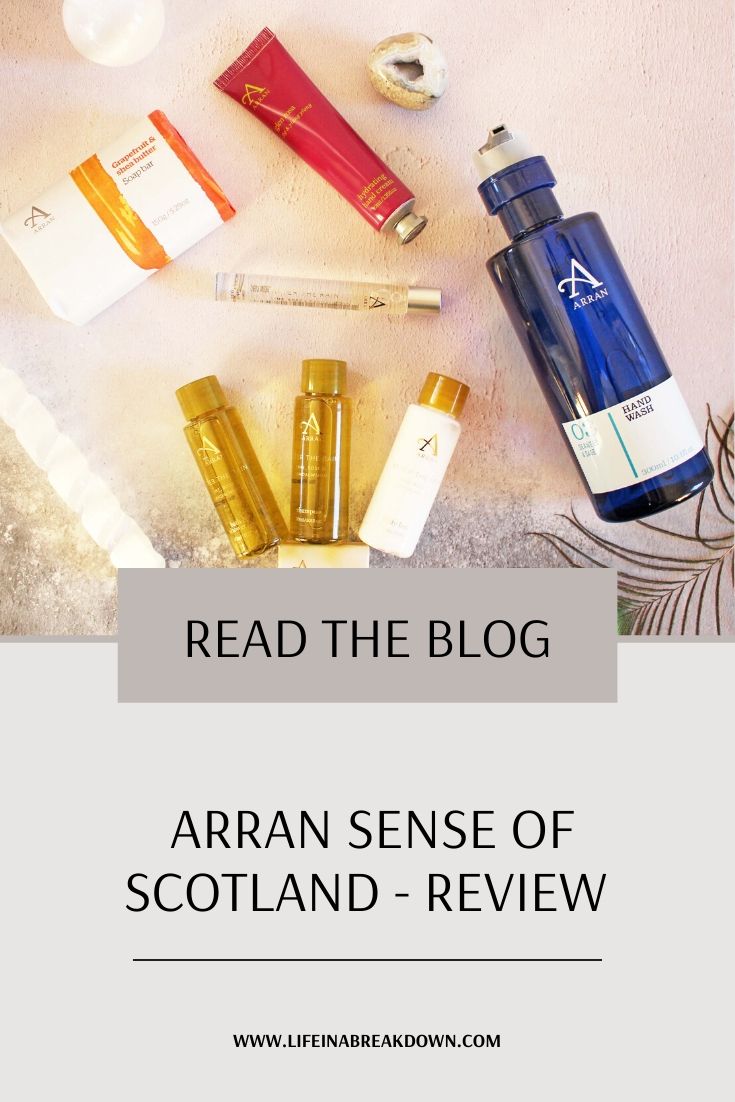 Are you looking for a new brand to try or wondering just what all the hype is about Arran Sense of Scotland well find out in this review. #home #homefragrance #bodycare #personalcare #review #handcare #haircare #scotlandmade #ukmade