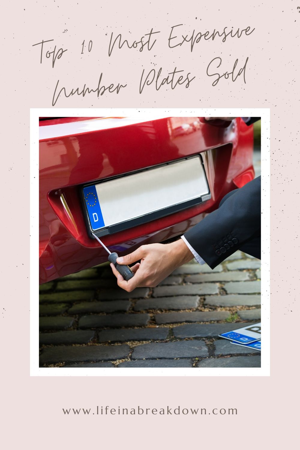 Ever wondered what the top 10 most expensive number plates are? This post will walk you through them. #numberplates #numbers #plates