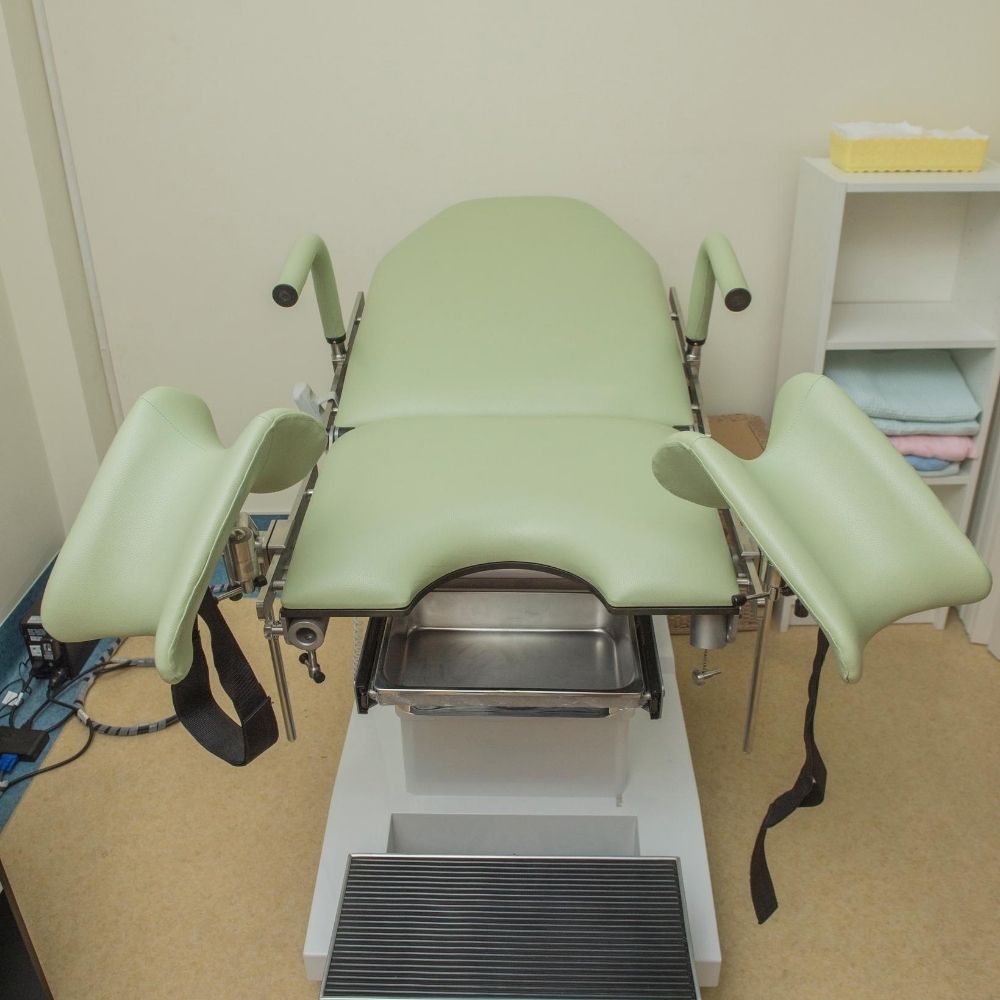 Gynaecologist Chair from the front