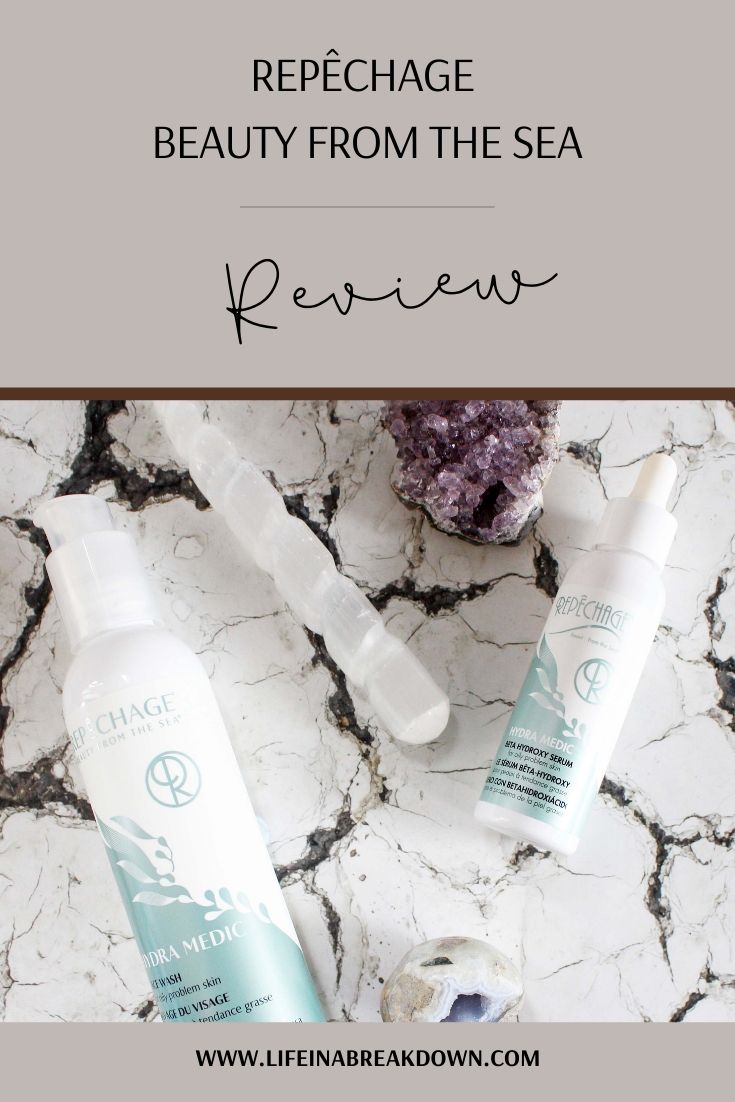 Repêchage Beauty from the Sea harnesses the power of seaweed and alongside other ingredients, many of which are natural helps aid the skin. Check out my review of just a few of their products. #skincare #skin #Repêchage #seaweedskincare #beauty #bbloggers