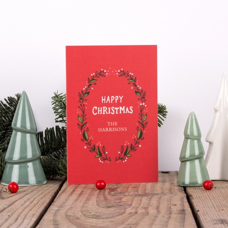 happy christmas red